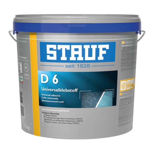 Stauf D6 Glue de dispersión para revestimientos de piso
